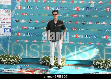 Giffoni Vallepiana, Italia. 27 luglio 2023. Emanuele Aloia Emanuele Aloia Credit: Agenzia fotografica indipendente/Alamy Live News Foto Stock