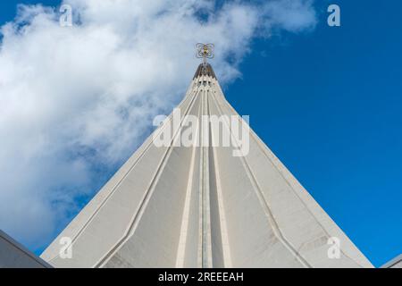 Basilica Santuario della Madonna delle lacrime, Siracusa, Sicilia Foto Stock