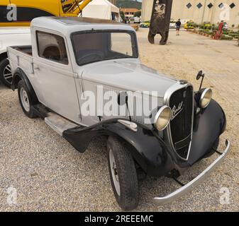 Fiat 508 Balilla, mostra di auto d'epoca in Toscana, Italia Foto Stock