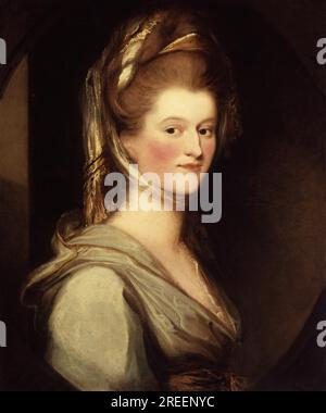 Elizabeth Craven (nata Berkeley), margravia di Brandeburgo-Ansbach tra il 1780 circa e il 1783 circa da Ozias Humphry Foto Stock