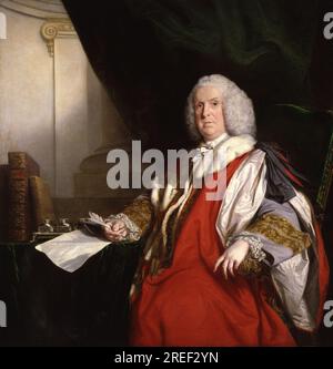 William Pulteney, i conte di Bath 1761 di Joshua Reynolds Foto Stock