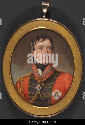 Sir Thomas Makdougall Brisbane 1819 di Simon-Jacques Rochard Foto Stock