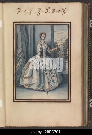 Album Drawing circa 1730 di Thomas Bardwell Foto Stock