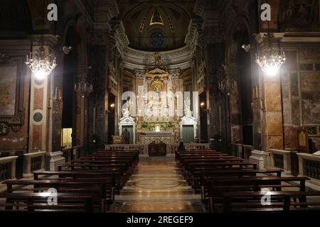 Roma, Italia - 26 novembre 2022: San Silvestro in capite (Chiesa di San Silvestro il primo) Foto Stock