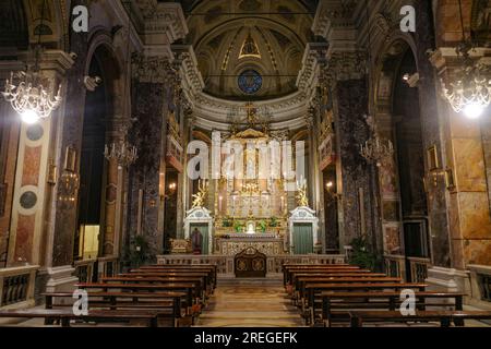 Roma, Italia - 26 novembre 2022: San Silvestro in capite (Chiesa di San Silvestro il primo) Foto Stock