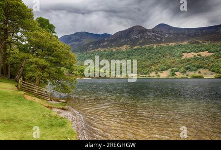 Buttermere in The English Lake District of Cumbria Stock Photo