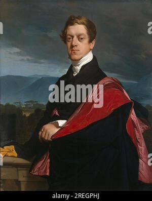 Ritratto del conte Nikolay Guryev 1821 di Jean Auguste Dominique Ingres Foto Stock