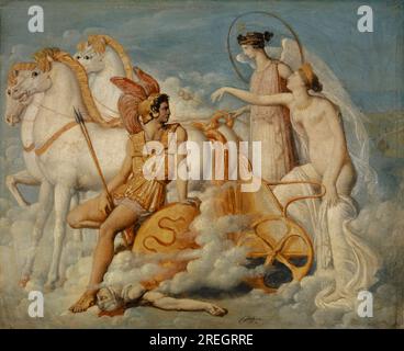 Venere, ferito da Diomede, torna all'Olympus 1800 o 1803 (?) Di Jean Auguste Dominique Ingres Foto Stock