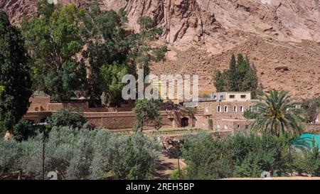 Monastero di Santa Caterina ( دير القدّيسة كاترين o Moni tis Agias Aikaterinis), ufficialmente Sacro Monastero reale autonomo di Santa Caterina Foto Stock