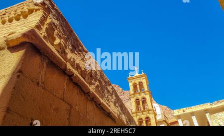 Monastero di Santa Caterina ( دير القدّيسة كاترين o Moni tis Agias Aikaterinis), ufficialmente Sacro Monastero reale autonomo di Santa Caterina Foto Stock