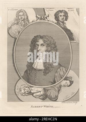 Robert White, P. Vansomer, Isaac Becket, John Start e William Elder di Alexander Bannermann Foto Stock