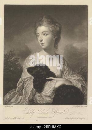 Lady Charles Spencer 1767 di John Finlayson Foto Stock