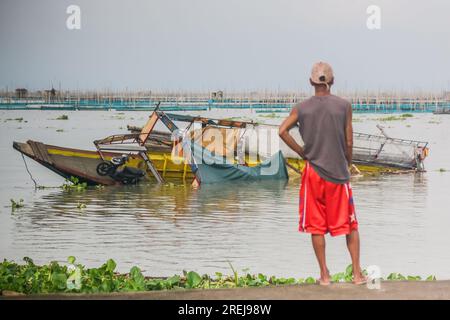 Binangonan, Filippine. 28 luglio 2023. Credito: SOPA Images Limited/Alamy Live News Foto Stock