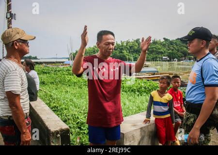 Binangonan, Filippine. 28 luglio 2023. Credito: SOPA Images Limited/Alamy Live News Foto Stock