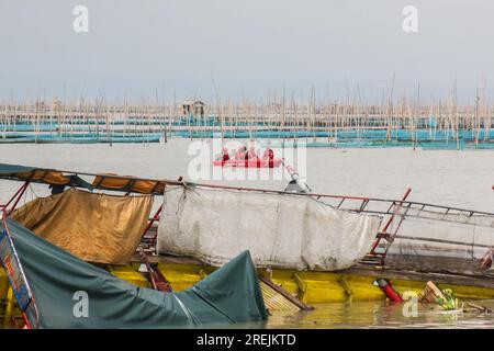 Binangonan, Filippine. 28 luglio 2023. (Foto di /Sipa USA) credito: SIPA USA/Alamy Live News credito: SIPA USA/Alamy Live News Foto Stock