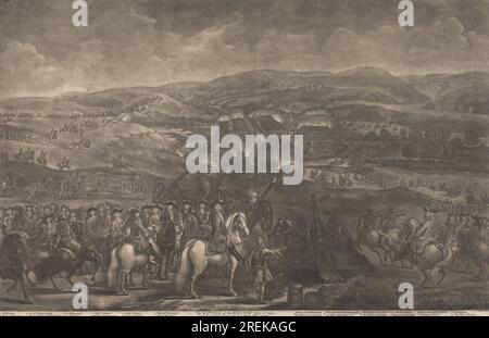 Battaglia dei Boyne, 1 luglio 1690 di Thomas Kitchin Foto Stock