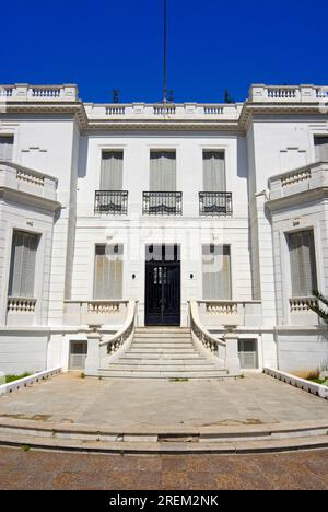 Casa, periodo coloniale, città nuova, Rabat, Ville Nouvelle, Marocco Foto Stock