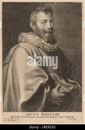 "Cornelis Galle i dopo Sir Anthony van Dyck, Artus Wolfart, probabilmente 1626/1641, incisione, collezione Rosenwald, 1943,3,8270' Foto Stock