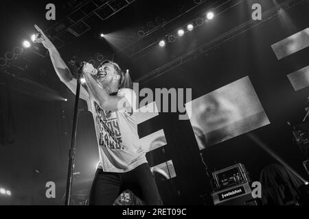 16 novembre 2016: Gli Switchfoot si esibiscono alla House of Blues di Dallas, Texas. Foto Stock