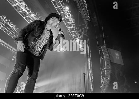 16 novembre 2016: Gli Switchfoot si esibiscono alla House of Blues di Dallas, Texas. Foto Stock