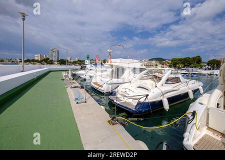 Palmanova Yacht Club, calvia, Maiorca, Isole Baleari, Spagna Foto Stock