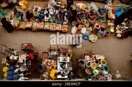 Eastleigh è un quartiere ad uso misto a Nairobi, Kenya. Si trova a est del quartiere centrale degli affari. È noto per la sua abilità commerciale Foto Stock