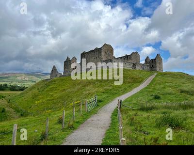 Ruthann Barracks vicino ad Aviemore nelle Highlands scozzesi Foto Stock