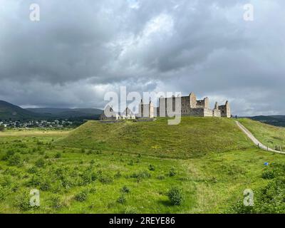 Ruthann Barracks vicino ad Aviemore nelle Highlands scozzesi Foto Stock