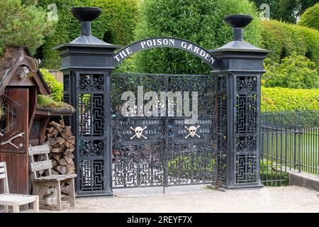 Il Poison Garden Foto Stock