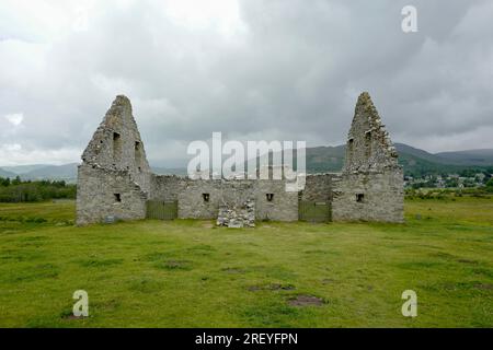 Ruthann Barracks vicino ad Aviemore nelle Highlands scozzesi Foto Stock