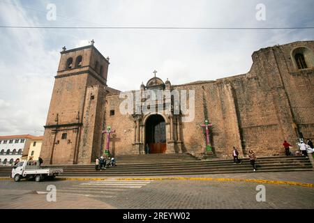 Cusco, Perù; 1° gennaio 2023: Museo e catacombe del Convento di San Francisco de Asís a Cusco Foto Stock