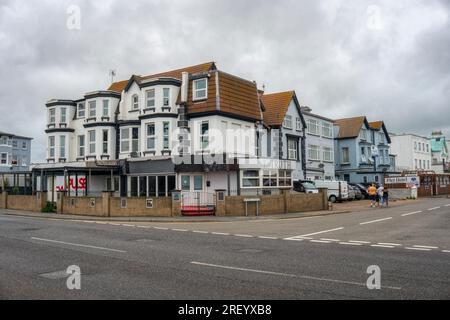 Regno Unito, Clacton 30 giugno 2023, ristorante e bar dell'hotel Clacton Pier Foto Stock