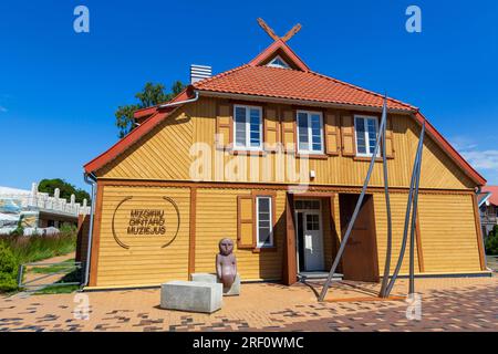 Museo di storia, Nida, Curonian Spit, Lituania, Europa Foto Stock