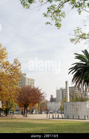 Autunno del Parco Hakata Reisen a Fukuoka, Giappone Foto Stock