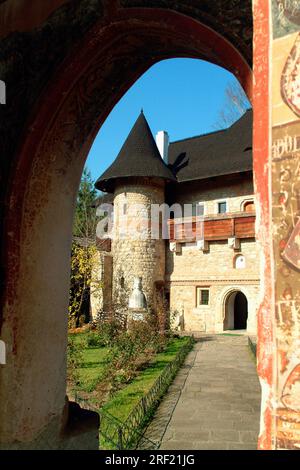 Monastero di Moldovitsa, Manastirea Moldovita, Monastero di Moldovita, Monasteri moldavi, Romania Foto Stock