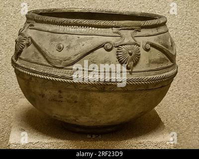 Vasi di misurazione del raccolto (Mana), puri, XIX secolo Foto Stock