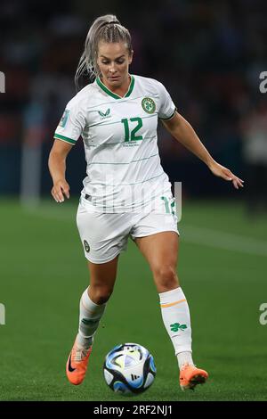 Brisbane, Australia. 31 luglio 2023. Lily Agg d'Irlanda durante la partita del gruppo B della Coppa del mondo femminile FIFA 2023 Irlanda Women vs Nigeria Women al Suncorp Stadium, Brisbane, Australia, 31 luglio 2023 (foto di Patrick Hoelscher/News Images) credito: News Images Ltd/Alamy Live News Foto Stock