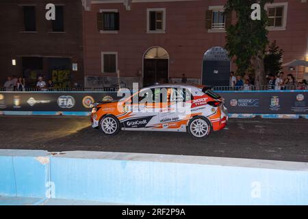 campionato europeo rally fia rally della capitale Foto Stock