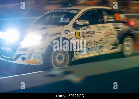 campionato europeo rally fia rally della capitale Foto Stock