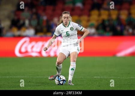 Brisbane, Australia. 31 luglio 2023. Megan Connolly d'Irlanda durante la partita del gruppo B della Coppa del mondo femminile FIFA 2023 Irlanda donne vs Nigeria donne al Suncorp Stadium, Brisbane, Australia, 31 luglio 2023 (foto di Patrick Hoelscher/News Images) credito: News Images Ltd/Alamy Live News Foto Stock