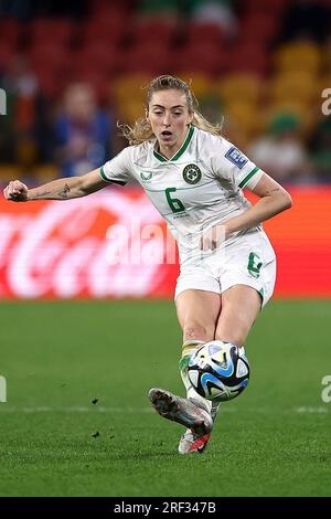 Brisbane, Australia. 31 luglio 2023. Megan Connolly d'Irlanda durante la partita del gruppo B della Coppa del mondo femminile FIFA 2023 Irlanda Women vs Nigeria Women al Suncorp Stadium, Brisbane, Australia, 31 luglio 2023 (foto di Patrick Hoelscher/News Images) a Brisbane, Australia il 31/7/2023. (Foto di Patrick Hoelscher/News Images/Sipa USA) credito: SIPA USA/Alamy Live News Foto Stock