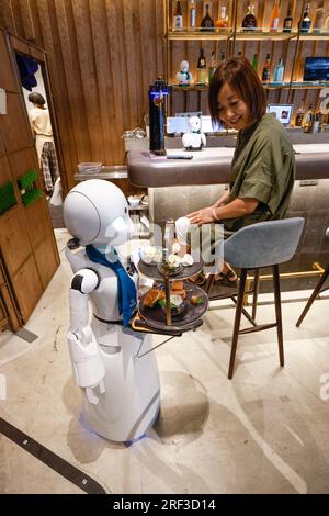 DAWN AVATAR ROBOT CAFE TOKYO Foto Stock