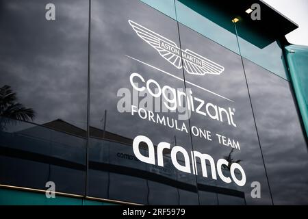 Silverstone, UK - venerdì 7 luglio 2023 - FORMULA 1 ARAMCO BRITISH GRAND PRIX 2023 - ASTON MARTIN F1 TEAM Foto Stock