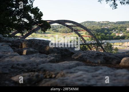 360 Bridge ad Austin, Texas Foto Stock