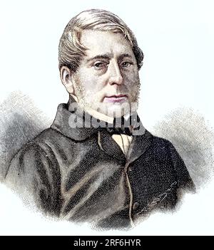 Karl Ferdinand Graf von Buol-Schauenstein, 17 anni. Mai 1797 - 28. Oktober 1865, War ein Österreichischer Staatsmann, digitale verbesserte Reproduktion eines Originaldrucks aus dem 19. Jahrhundert / Karl Ferdinand Conte von Buol-Schauenstein, 17 maggio 1797 - 28 ottobre 1865, è stato un politico austriaco, riproduzione digitale migliorata di una stampa originale del XIX secolo Foto Stock