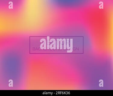 Sfondo granuloso colori rosa, blu e giallo semplice e pulito per copertine e sfondi Illustrazione Vettoriale