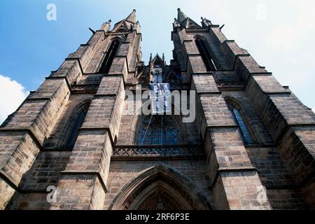 Elisabeth Church, Marburg, Assia, Germania Foto Stock