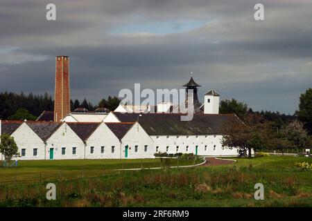 Dallas Dhu Museum, ex distilleria, Forres, Morayshire, Scozia, Distilleria di whisky Foto Stock