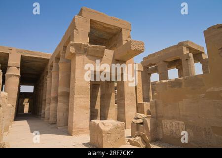 Tempel Thutmosis III., Karnak-Tempel, Karnak, Ägypten Foto Stock