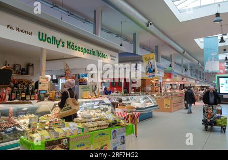 Marheineke Markthalle, Marheineke-Platz, Bergmannstraße, Kreuzberg, Berlino, Deutschland *** Local Caption *** , Berlin, Deutschland Foto Stock